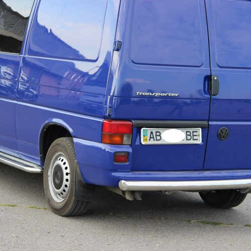 Захист заднього бампера пряма для VW T4