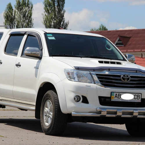 Захист переднього бампера для Тойота Hilux