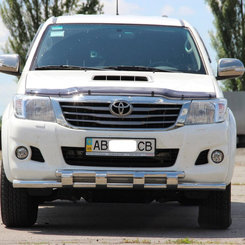 Захист переднього бампера для Тойота Hilux