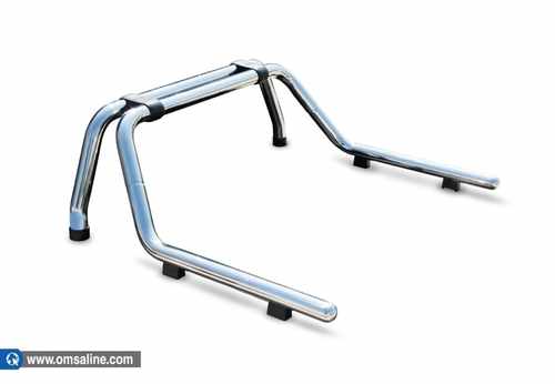 Захисні дуги в кузов Omsa Line Kobra Roll Bar для Mercedes X-Class (Нерж)