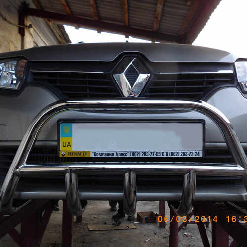 Кенгурятник для Renault Logan 2013+