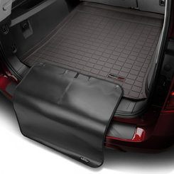 Килимок в багажник Weathertech USA для Mercedes-Benz ML166 2011-, какао, з накидкою 43526SK