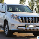 Захист переднього бампера подвійний для Toyota LC150 2013+