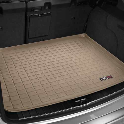 Килимок в багажник Weathertech USA для Land Rover Range Rover Sport 2015 - бежевий дла авто без 3 ряду 41788