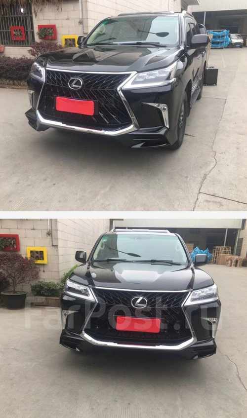 Комплект рестайлінгу Lexus LX з моделі на 2008-2015 TRD Superior 2018+