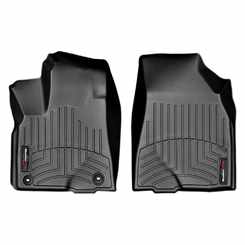 Килимки в салон для Toyota Highlander 2014 - з бортиком, чорні, передні 446321