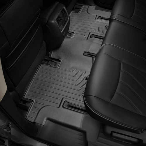 Килимки в салон для Infiniti JX35/QX60 2013 - з бортиком, чорні, задні 444452