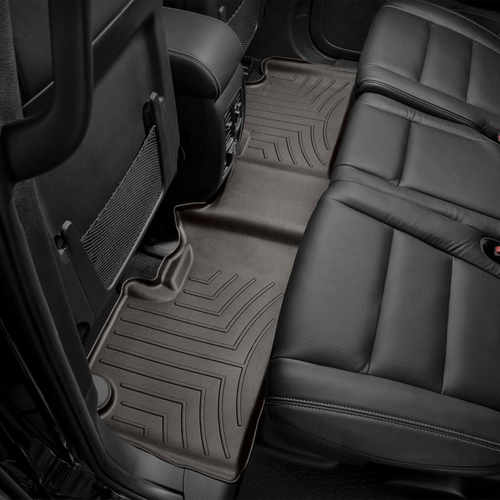 Килимки в салон для Jeep Grand Cherokee 2011 - з бортиком, какао, задні 473242