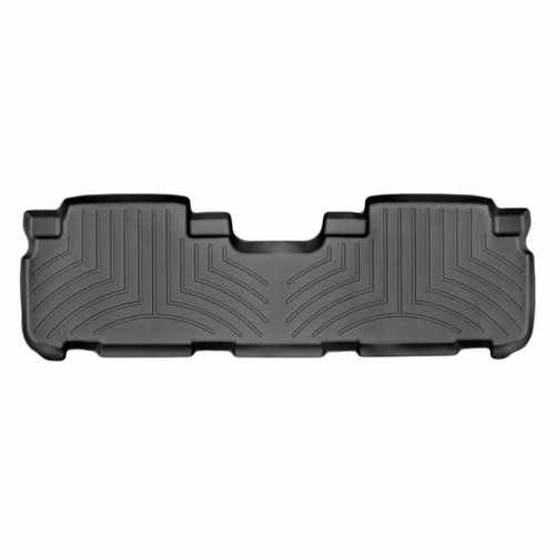 Килимки в салон для Toyota Highlander 2014 - з бортиком, чорні, задні 446322