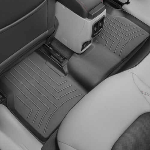 Килимки в салон для Jeep Compass 2017 - з бортиком, чорні, задні 4412052