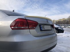 Спойлер лип на багажник Volkswagen Passat B7 (USA) 2010-2015