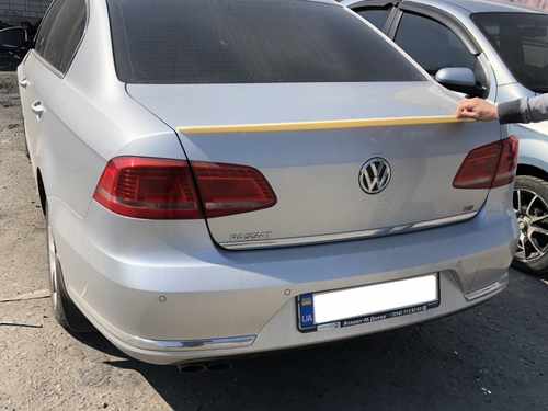 Спойлер лип на багажник Volkswagen Passat B7 (Європа) 2011-2015