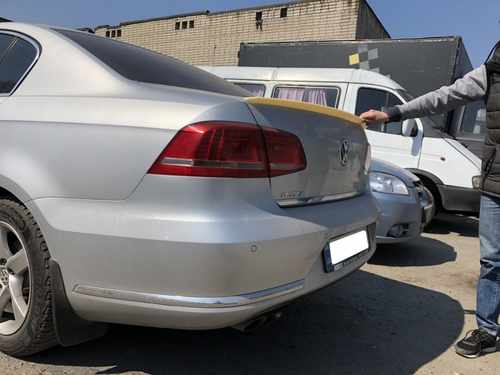 Спойлер лип на багажник Volkswagen Passat B7 (Європа) 2011-2015