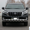 Передій захист подвійний для Prado 150