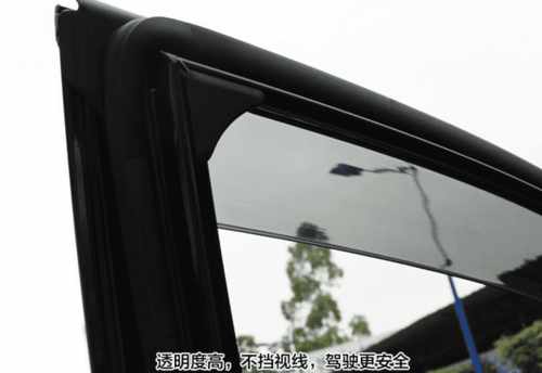 Дефлектори вікон вітровики з хром вставкою (нерж.) для Subaru Forester 2013+