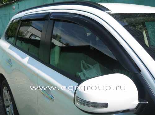 Дефлектори вікон вітровики EGR MITSUBISHI OUTLANDER 12+ # 92460034B