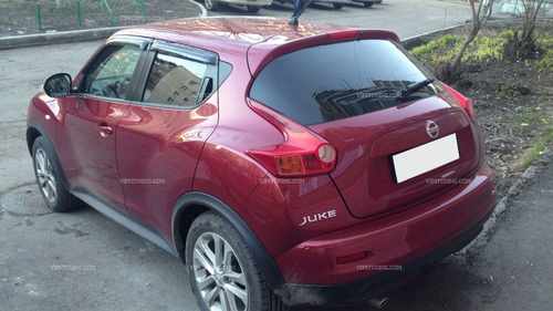 Дефлектори вікон вітровики EGR NISSAN JUKE 2010+ # 92463040B