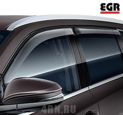 Дефлектори вікон вітровики TOYOTA HIGHLANDER 2014+ #92492075B