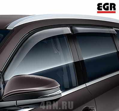 Дефлектори вікон вітровики TOYOTA HIGHLANDER 2014+ #92492075B