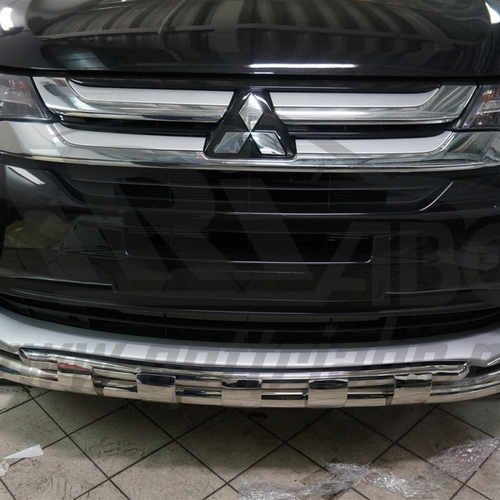 Захист переднього бампера Mitsubishi Outlander 2015+ (Shark) d 60/42