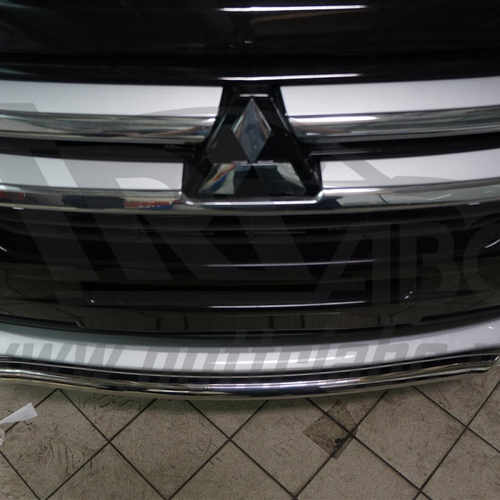 Захист переднього бампера Mitsubishi Outlander 2015+ (подвійне) d 60/42