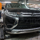 Захист переднього бампера Mitsubishi Outlander 2015+ (одинарний) d 60