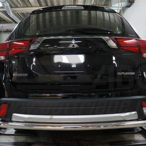 Захист заднього бампера Mitsubishi Outlander 2015+ (одинарна) d 60