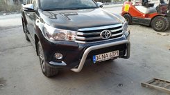 Кенгурятник Tamsan для Toyota Hilux 2015+