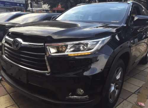 Передні LED фари DRL для Toyota Highlander 2014+
