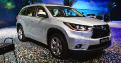 Передні LED фари DRL для Toyota Highlander 2014+