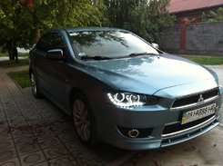 Передні LED фари DRL для Лансер 10