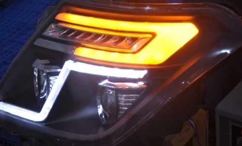 Передні LED фари DRL для Nissan Patrol Y62 Infinity QX56 2010+