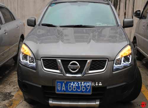 Передні LED фари DRL для Nissan Qashqai 2006-2013