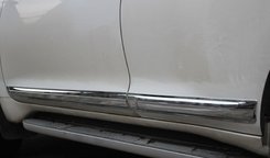 Молдинги на двери хром ABS для Toyota Prado 150, Lexus GX