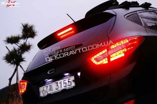 Альтернативна світлодіодна оптика задні ліхтарі в стилі Mercedes для Hyundai IX 35
