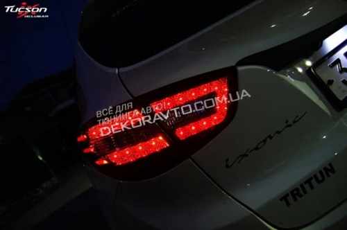 Альтернативна світлодіодна оптика задні ліхтарі в стилі Mercedes для Hyundai IX 35