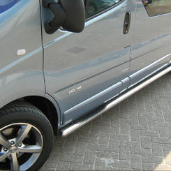 Пороги труба D70 Opel Vivaro коротка база