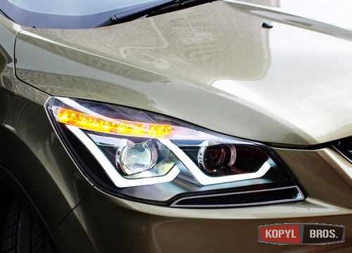 Передня оптика з ДХО для Ford Kuga 2013+