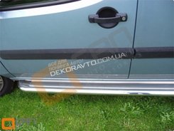 Бічні Пороги Can otomotiv майданчик для Fiat Doblo 2010+ довга база