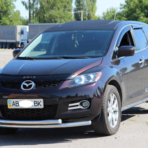 Захист переднього бампера подвійний d60 для Мазда CX-7