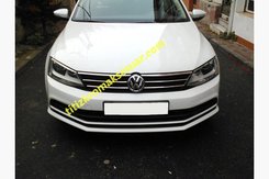 Хром накладки на решітку радіатора (нерж.) для VW Jetta 2014-2019 Carmos