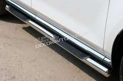 Труби бічні з майданчиками для Mazda Cx 7 2007-2012