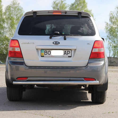 Захист заднього бампера пряма для Кіа Соренто 04-10