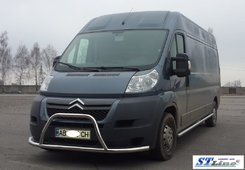 Захист штатного порогу для Citroen Jumper 2007+ (Коротка база)