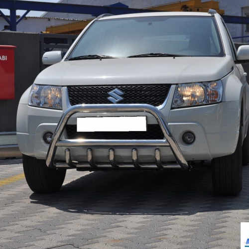 Кенгурятник з перемичкою і грилем D60 для Suzuki Grand Vitara 2005-2015