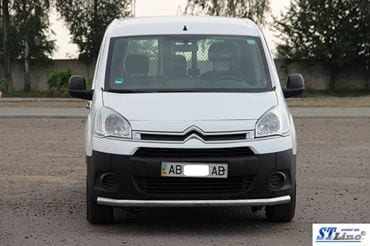 Захист переднього бампера одинарний d51 для Citroen Berlingo 2008+