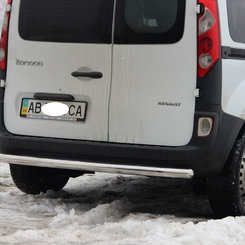 Захист заднього бампера пряма для Renault Kangoo 2008-2013