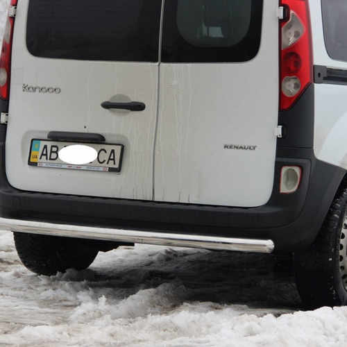 Захист заднього бампера пряма для Renault Kangoo 2008-2013