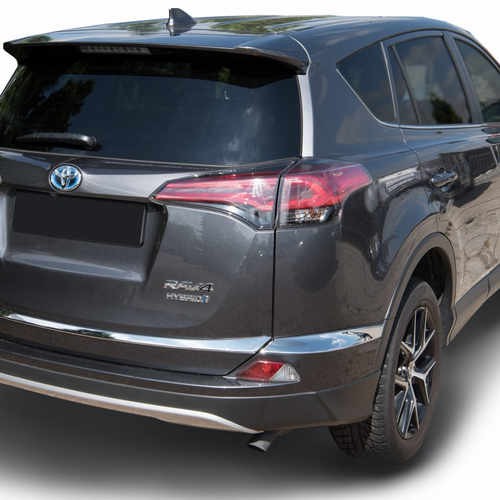 Хром накладка на задній бампер для Toyota Rav4 IV 2016+
