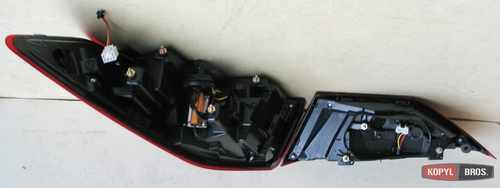 Альтернативна світлодіодна оптика задня (червона) для Hyundai Elantra AD 2016+ тип V1